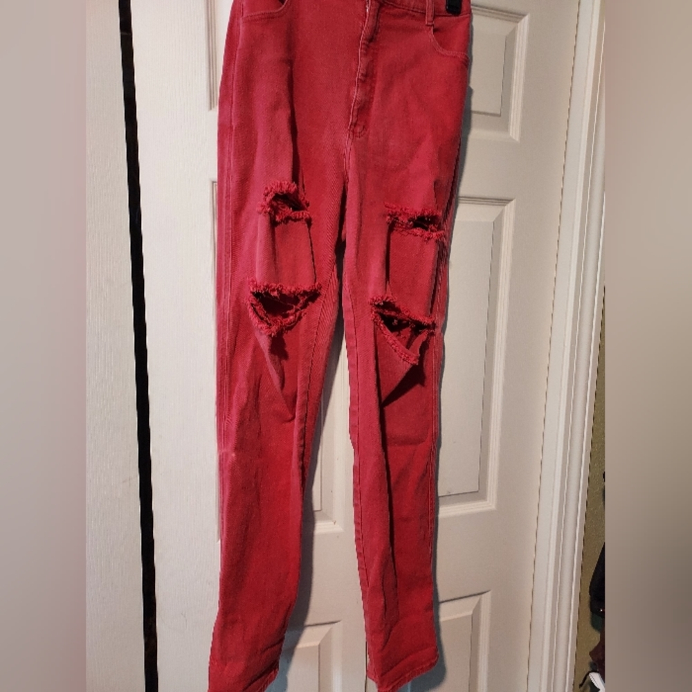 Vintage distressed Red Roper jeans size 14/15x32
